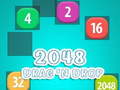 Xogo 2048 Arrastrar e soltar  en liña