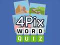 Xogo Quiz de palabras de 4 pix en liña