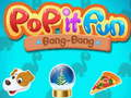 Xogo Pop it divertido bang-bang en liña