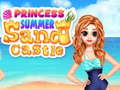 Xogo Princesa Summer Sand Castle  en liña