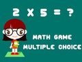 Xogo Xogo de matemáticas de opción múltiple  en liña