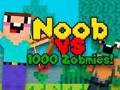Xogo Noob vs 1000 zombies en liña
