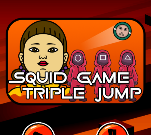 Xogo Xogo Squid Triple Jump  en liña