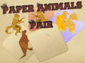 Xogo Parella de animais de papel  en liña