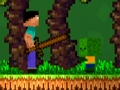 Xogo Noob vs Zombies - Bioma forestal  en liña