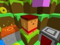 Xogo Blocky Rush costa abaixo en liña