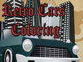 Xogo Colorear coches retro  en liña
