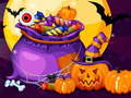 Xogo Crebacabezas de Halloween da casa da bruxa  en liña