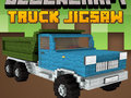 Xogo Puzzle de camión Blockcraft  en liña
