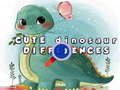 Xogo Diferenzas de dinosauros bonitos  en liña