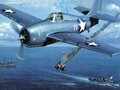Xogo Aviation Art Air Combat Puzzle en liña