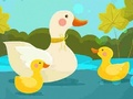 Xogo Rompecabezas de pato e parrulos  en liña