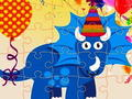 Xogo Dino Party Jigsaw en liña