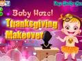 Xogo Baby Hazel Makeover de Acción de Grazas  en liña