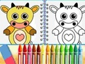 Xogo Páxinas para colorear de fermosas mascotas  en liña