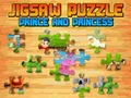 Xogo Puzzle príncipe e princesa  en liña