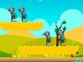 Xogo Zombies de disparo alieníxena en liña