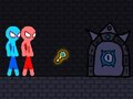 Xogo Corda de Stickman vermella e azul  en liña