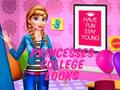 Xogo Princesas College Looks  en liña