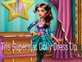 Xogo Tris Superstar Dolly Vístese en liña