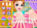 Xogo Deseño de unhas princesa de xeo  en liña
