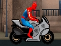 Xogo Spider-Man nunha motocicleta  en liña
