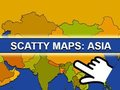 Xogo Mapas Scatti: Asia  en liña