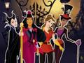 Xogo Noite de Halloween das princesas  en liña
