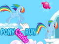 Xogo Pony Candy Run en liña