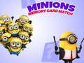 Xogo Partido de tarxetas de memoria Minions  en liña