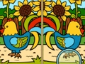 Xogo Diferenzas de primavera  en liña