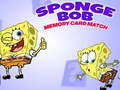 Xogo Xogo de tarxetas de memoria de Bob Esponja  en liña