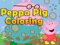 Xogo Colorear Peppa Pig  en liña