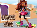 Xogo Patíns Clawdeen  en liña