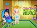 Xogo Baby Hazel: Sorpresa de irmáns  en liña