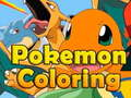 Xogo Pokemon para colorear  en liña