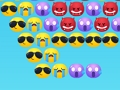 Xogo Tirador de burbullas de emoji en liña