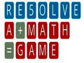 Xogo Resolver un xogo de matemáticas  en liña