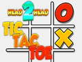 Xogo Cabeza 2 Cabeza Tic Tac Toe  en liña