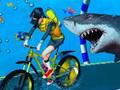 Xogo Carreira de bicicletas baixo a auga  en liña