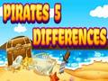 Xogo Piratas 5 diferenzas  en liña