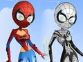 Xogo Nena Araña Vestir  en liña