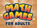 Xogo Xogos matemáticos para adultos  en liña