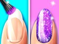 Xogo Salón de unhas de maquillaxe de moda  en liña
