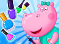 Xogo Salón de manicura Hippo  en liña