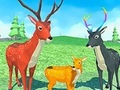 Xogo Deer Simulator Familia de animais  en liña