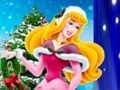Xogo Vestido de xersei de Nadal da princesa Aurora  en liña