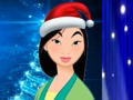 Xogo Vestir de xersei de Nadal de Fa Mulan  en liña