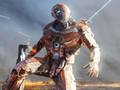 Xogo Super Crime Steel War Hero de ferro Flying Mech Robot en liña