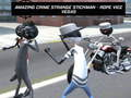 Xogo Crime incrible Strange Stickman Rope Vice Vegas  en liña